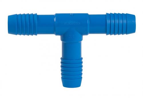 TEE INTERNO TRIPLO LISO 3/4 AZUL